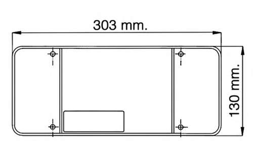 Задний фонарь