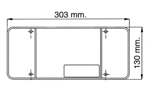 Задний фонарь