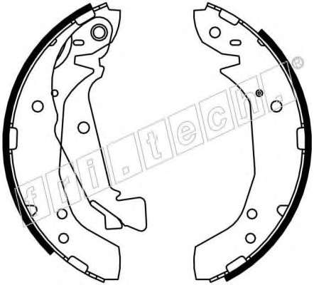 Комплект тормозных колодок