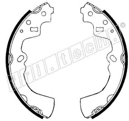 Комплект тормозных колодок