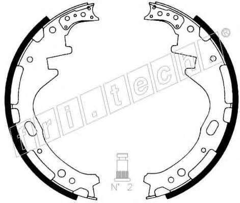 Комплект тормозных колодок