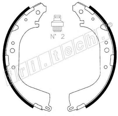 Комплект тормозных колодок