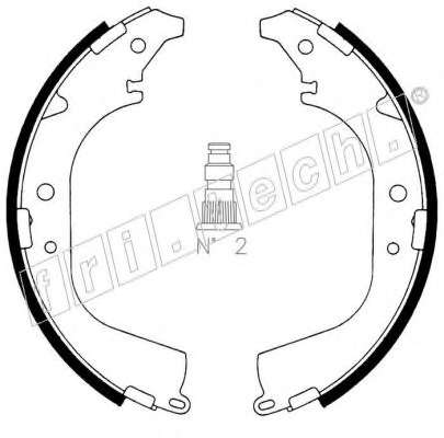 Комплект тормозных колодок