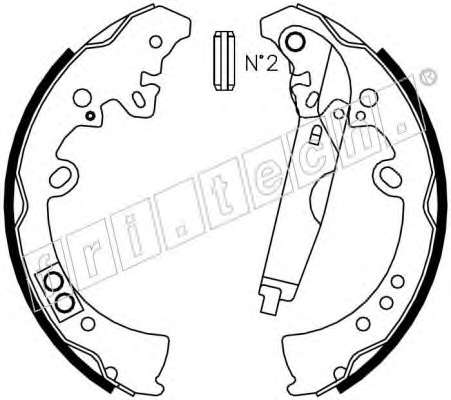 Комплект тормозных колодок