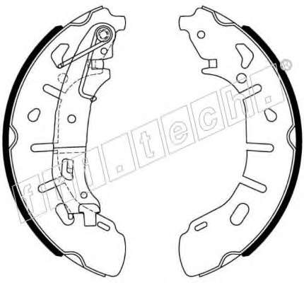 Комплект тормозных колодок