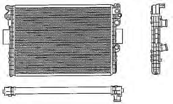 Радиатор, охлаждение двигателя