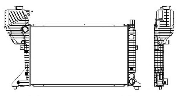 Радиатор, охлаждение двигателя