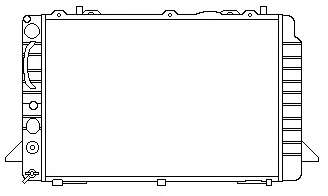 Радиатор, охлаждение двигателя