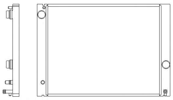 Радиатор, охлаждение двигателя