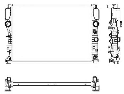 Радиатор, охлаждение двигателя