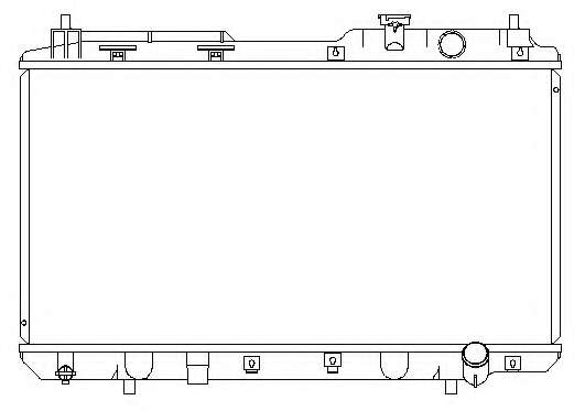 Радиатор, охлаждение двигателя
