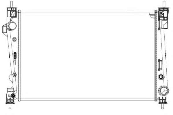 Радиатор, охлаждение двигателя