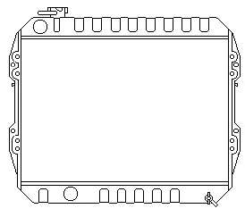 Радиатор, охлаждение двигателя