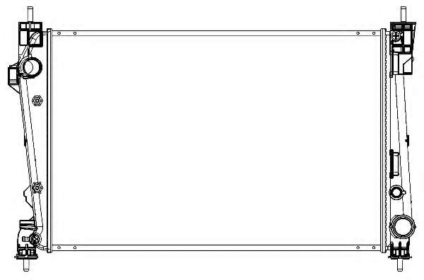 Радиатор, охлаждение двигателя