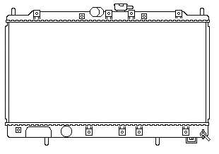 Радиатор, охлаждение двигателя