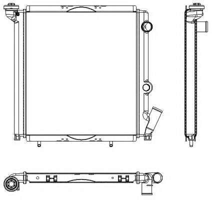 Радиатор, охлаждение двигателя