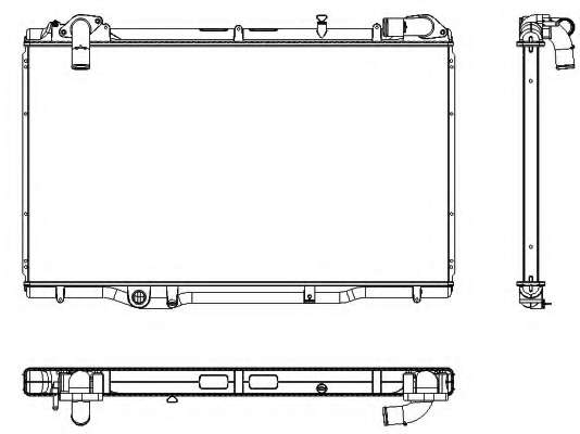 Радиатор, охлаждение двигателя