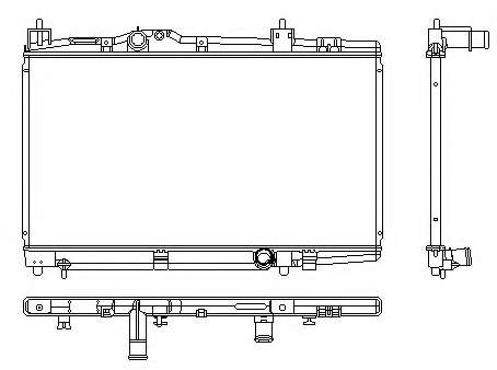 Радиатор, охлаждение двигателя