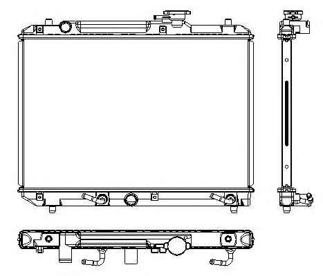 Радиатор, охлаждение двигателя