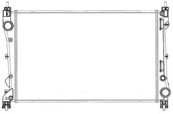 Радиатор, охлаждение двигателя