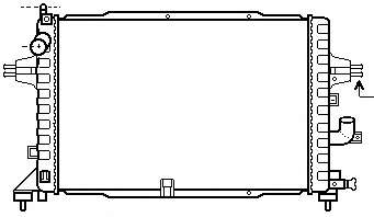 Радиатор, охлаждение двигателя