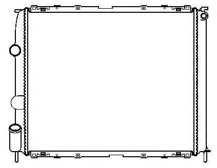 Радиатор, охлаждение двигателя