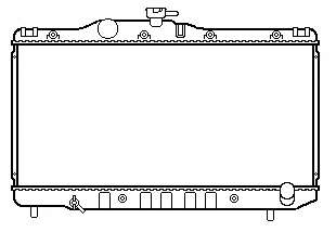 Радиатор, охлаждение двигателя