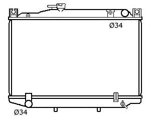 Радиатор, охлаждение двигателя