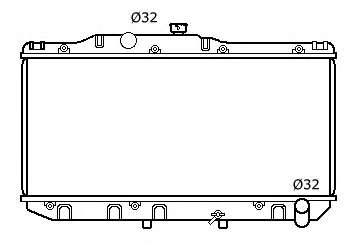 Радиатор, охлаждение двигателя