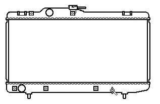 Радиатор, охлаждение двигателя