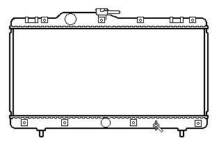 Радиатор, охлаждение двигателя