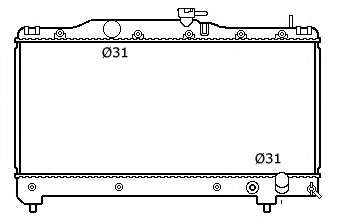 Радиатор, охлаждение двигателя