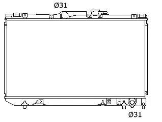 Радиатор, охлаждение двигателя