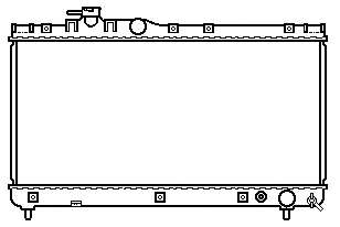 Радиатор, охлаждение двигателя