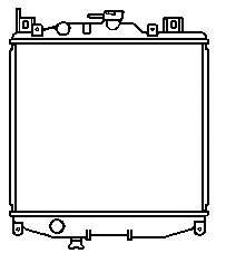 Радиатор, охлаждение двигателя
