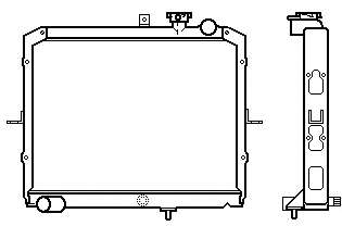 Радиатор, охлаждение двигателя