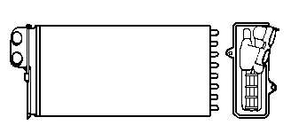 Теплообменник, отопление салона