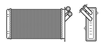 Теплообменник, отопление салона