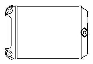 Теплообменник, отопление салона