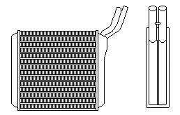 Теплообменник, отопление салона