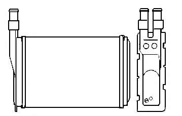 Теплообменник, отопление салона