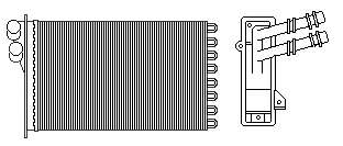 Теплообменник, отопление салона