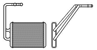 Теплообменник, отопление салона
