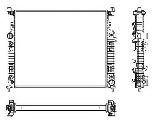 Радиатор, охлаждение двигателя