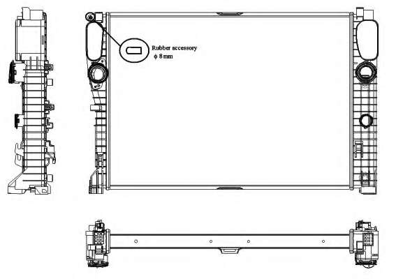 Радиатор, охлаждение двигателя