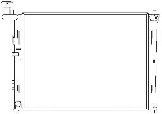 Радиатор, охлаждение двигателя