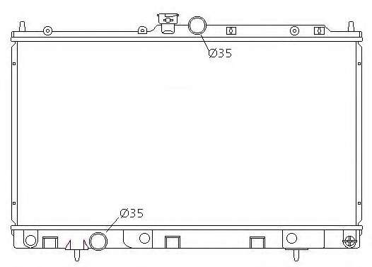 Радиатор, охлаждение двигателя