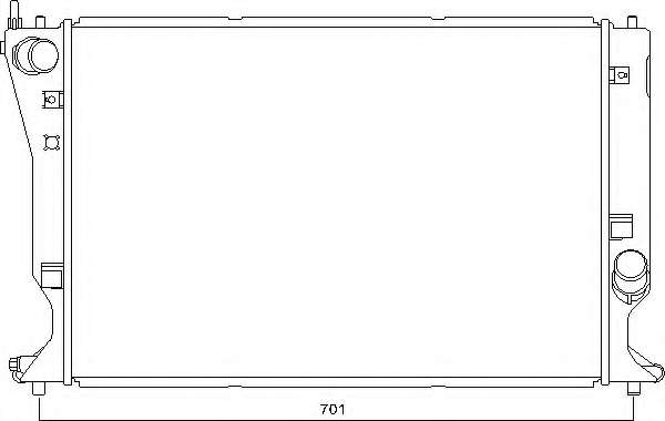 Радиатор, охлаждение двигателя