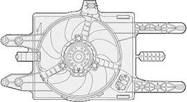 Вентилятор, охлаждение двигателя