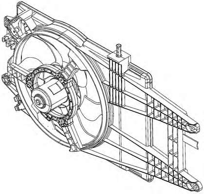 Вентилятор, охлаждение двигателя